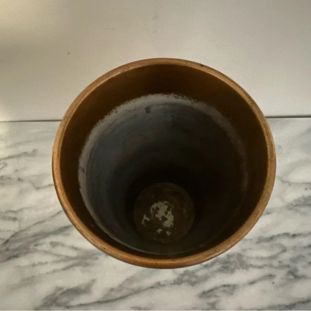 Rare Pottery Barn Copper flower vase